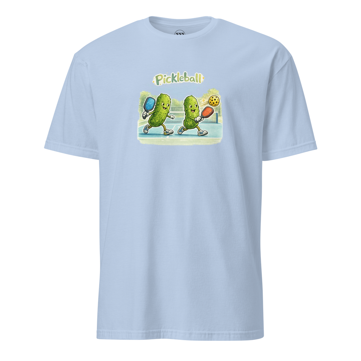 Pickleball T-Shirt Light Blue | 222 Threads