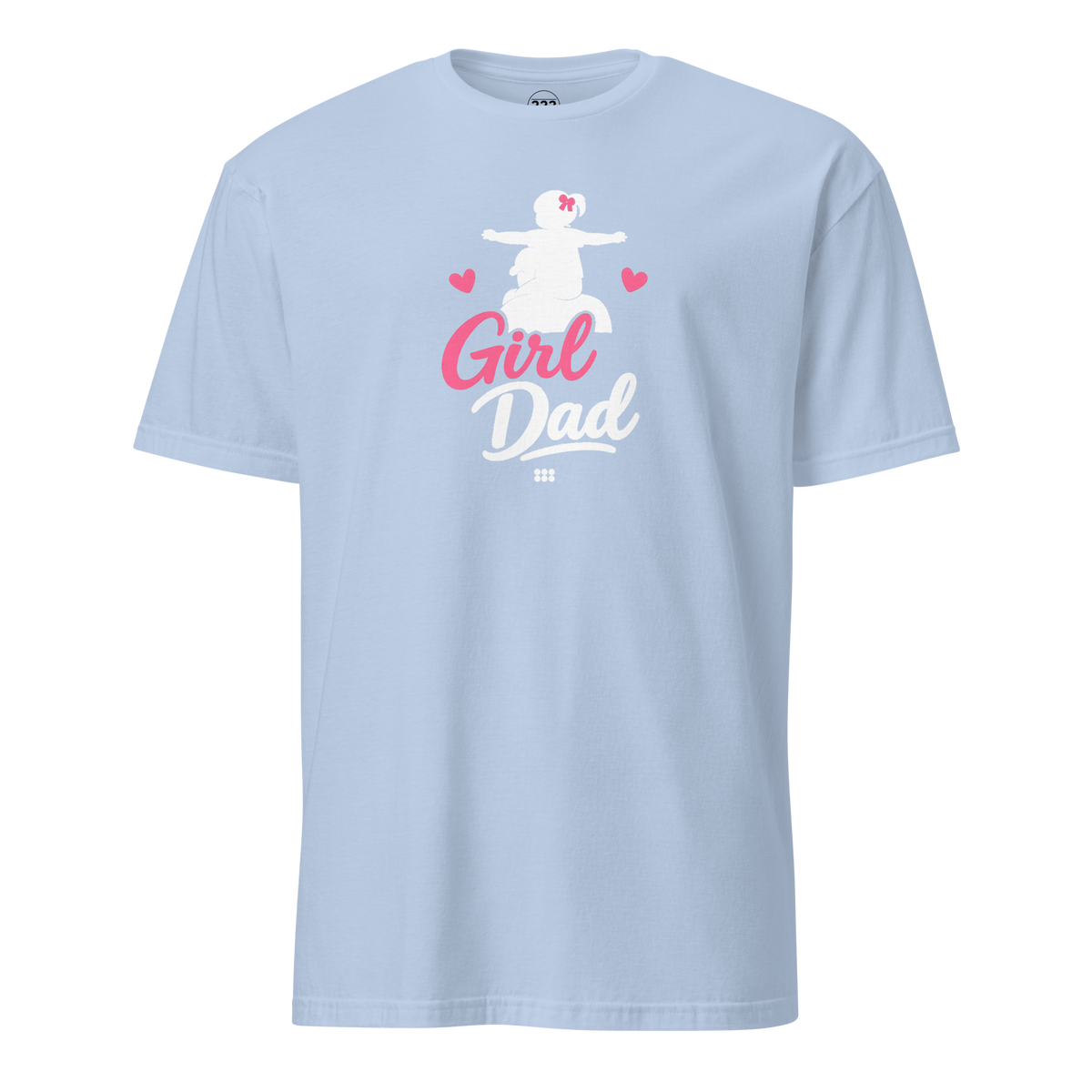 Girl Dad T-Shirt Light Blue | 222 Threads