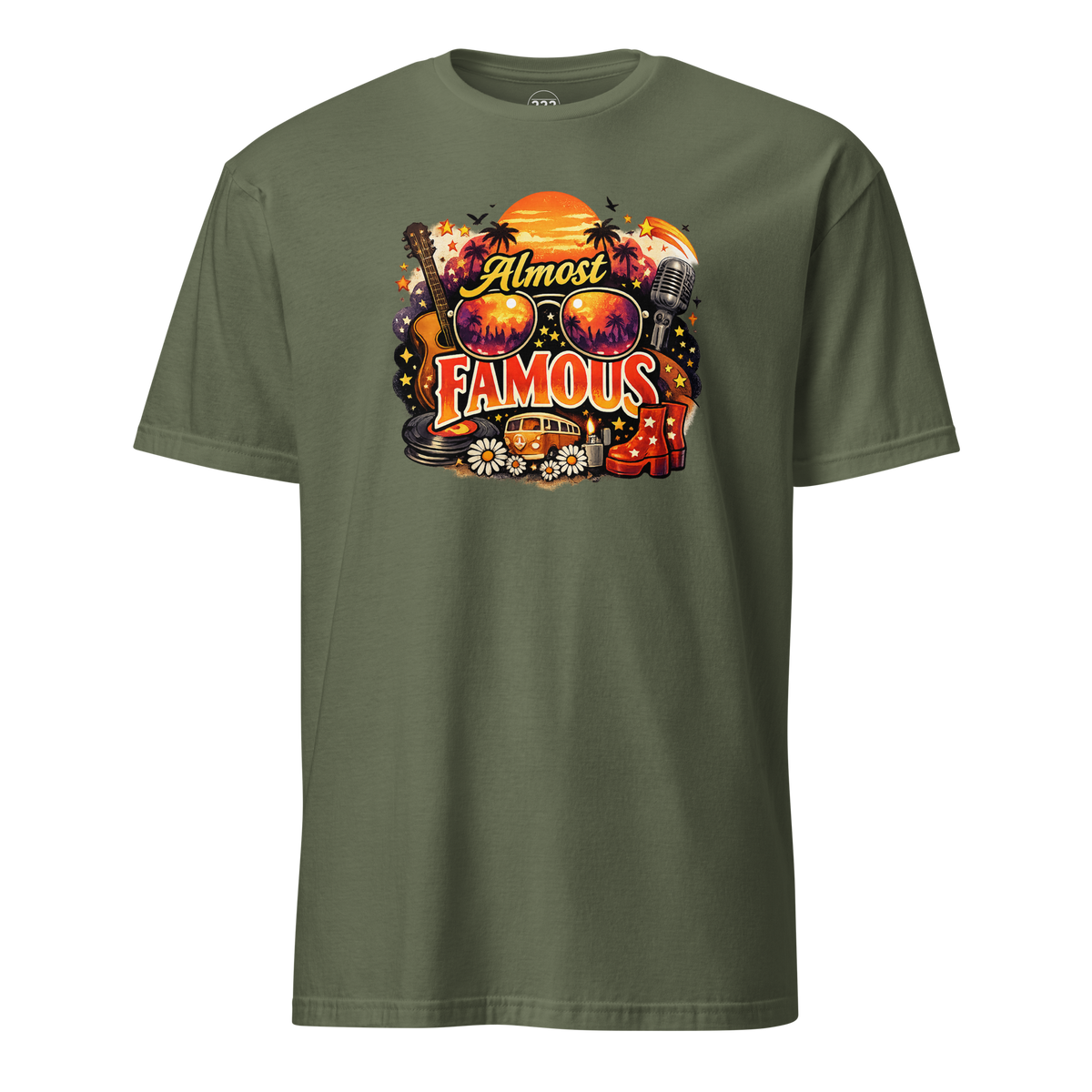Almost Famous T-Shirt Military Green | 222 Threads
