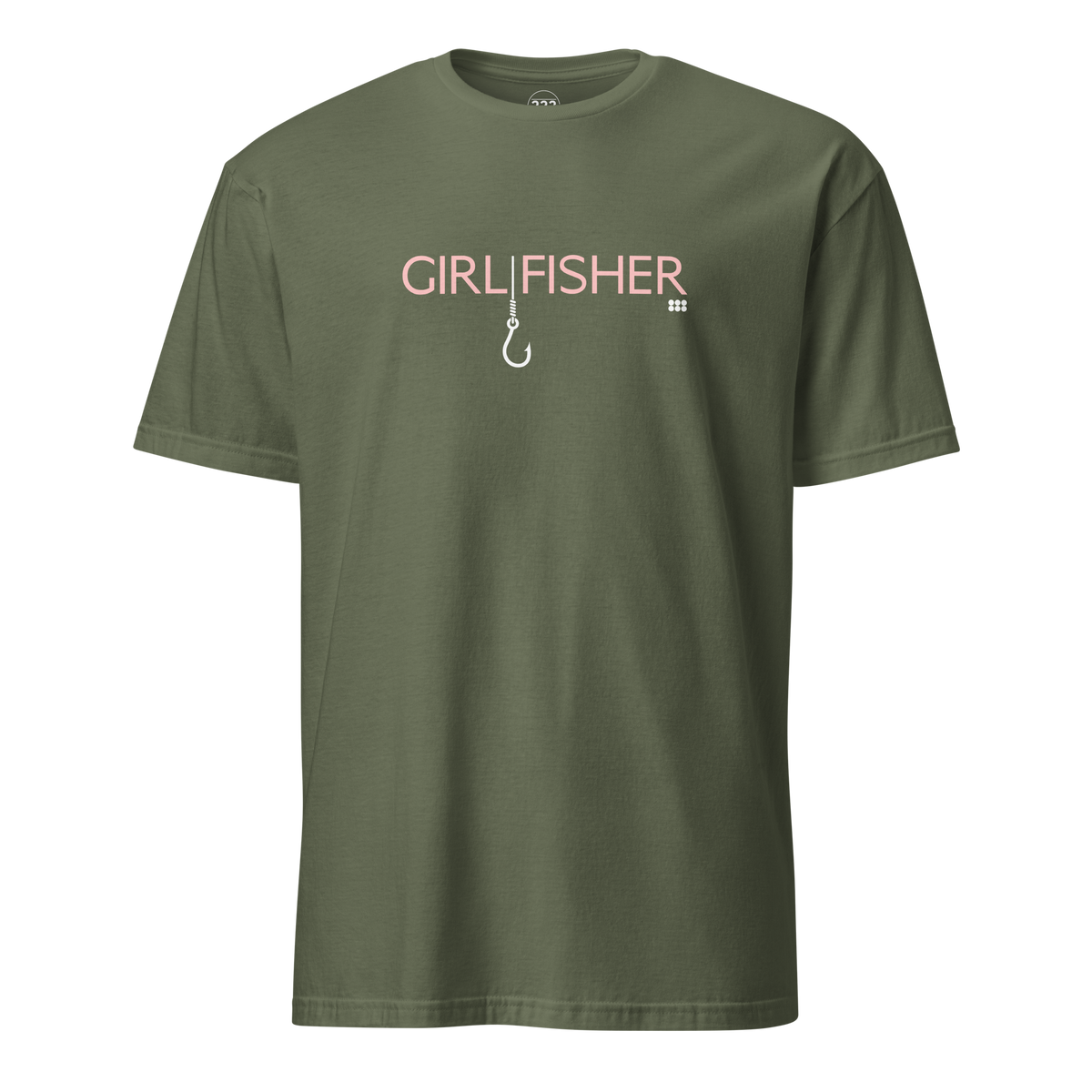 Girl Fisher T-Shirt Military Green | 222 Threads