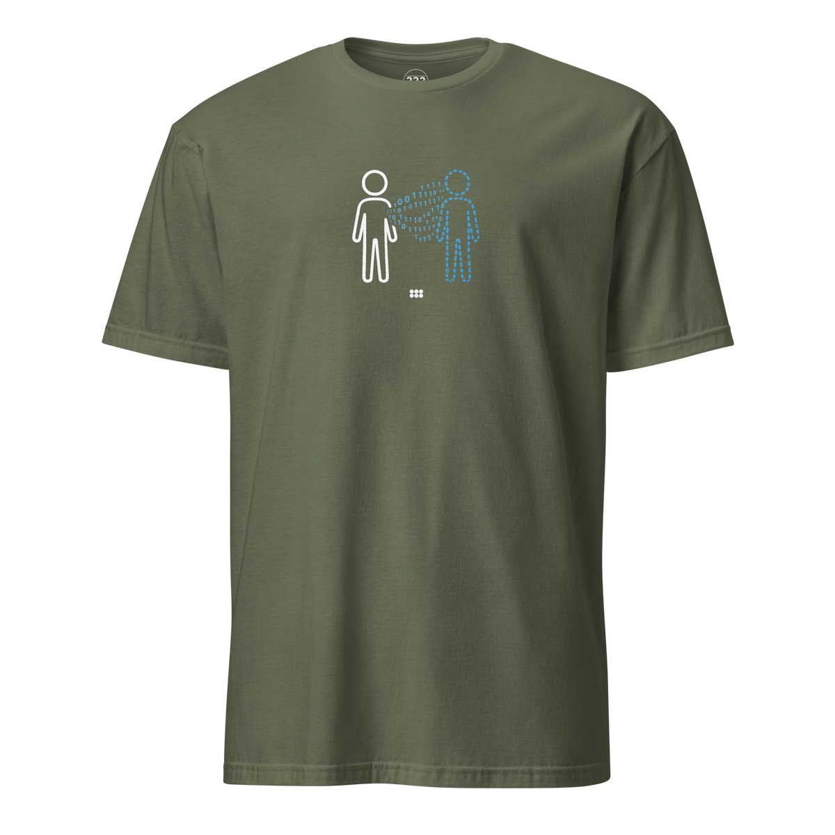 Digital Twin AI T-Shirt Military Green | 222 Threads