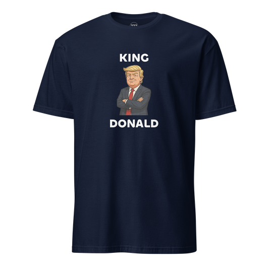 King Donald novelty t-shirt navy