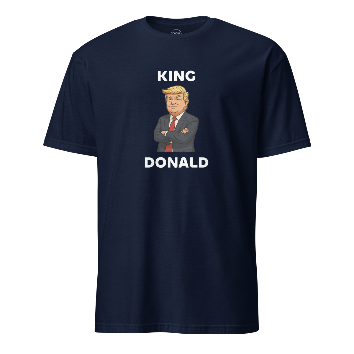 KING DONALD T-Shirt Navy | 222 Threads