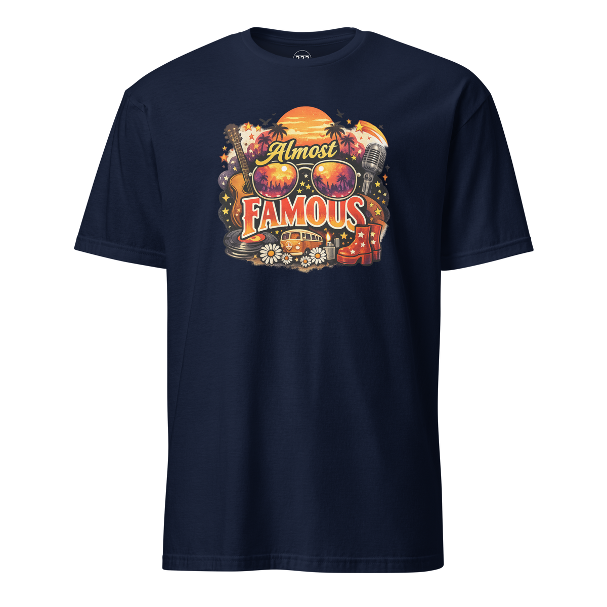 Almost Famous T-Shirt Navy | 222 Threads