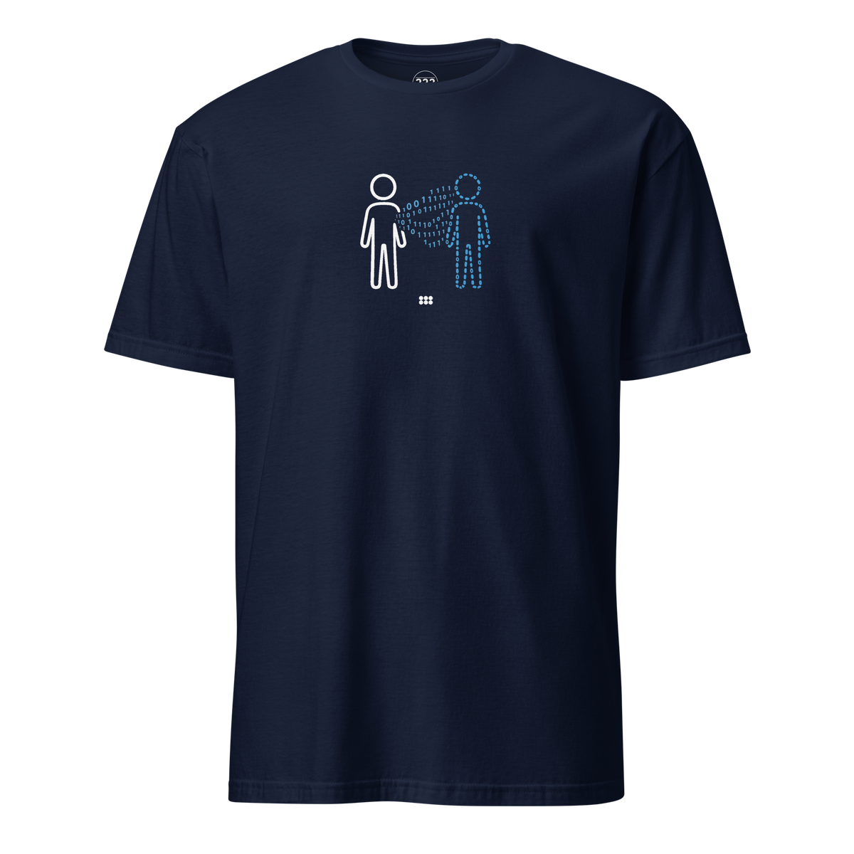 Digital Twin AI T-Shirt Navy | 222 Threads
