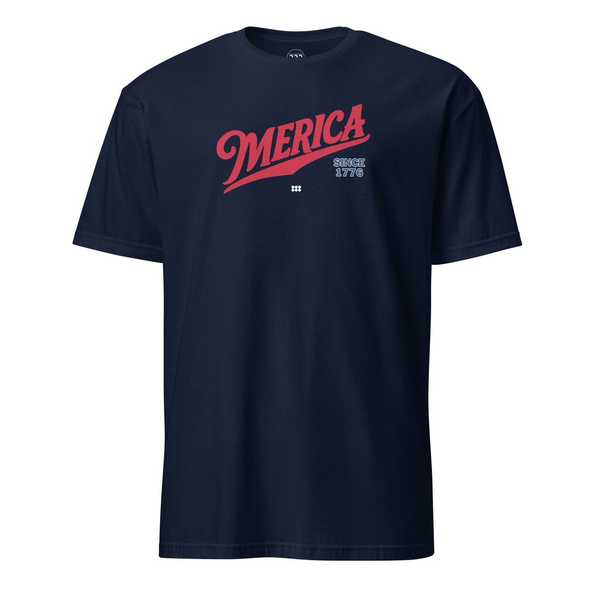 Merica Since 1776 T-Shirt Navy | 222 Threads