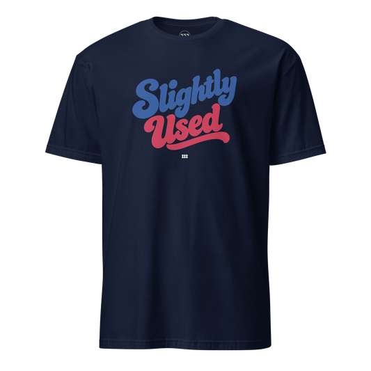 Slightly Used T-Shirt (Red/Blue)