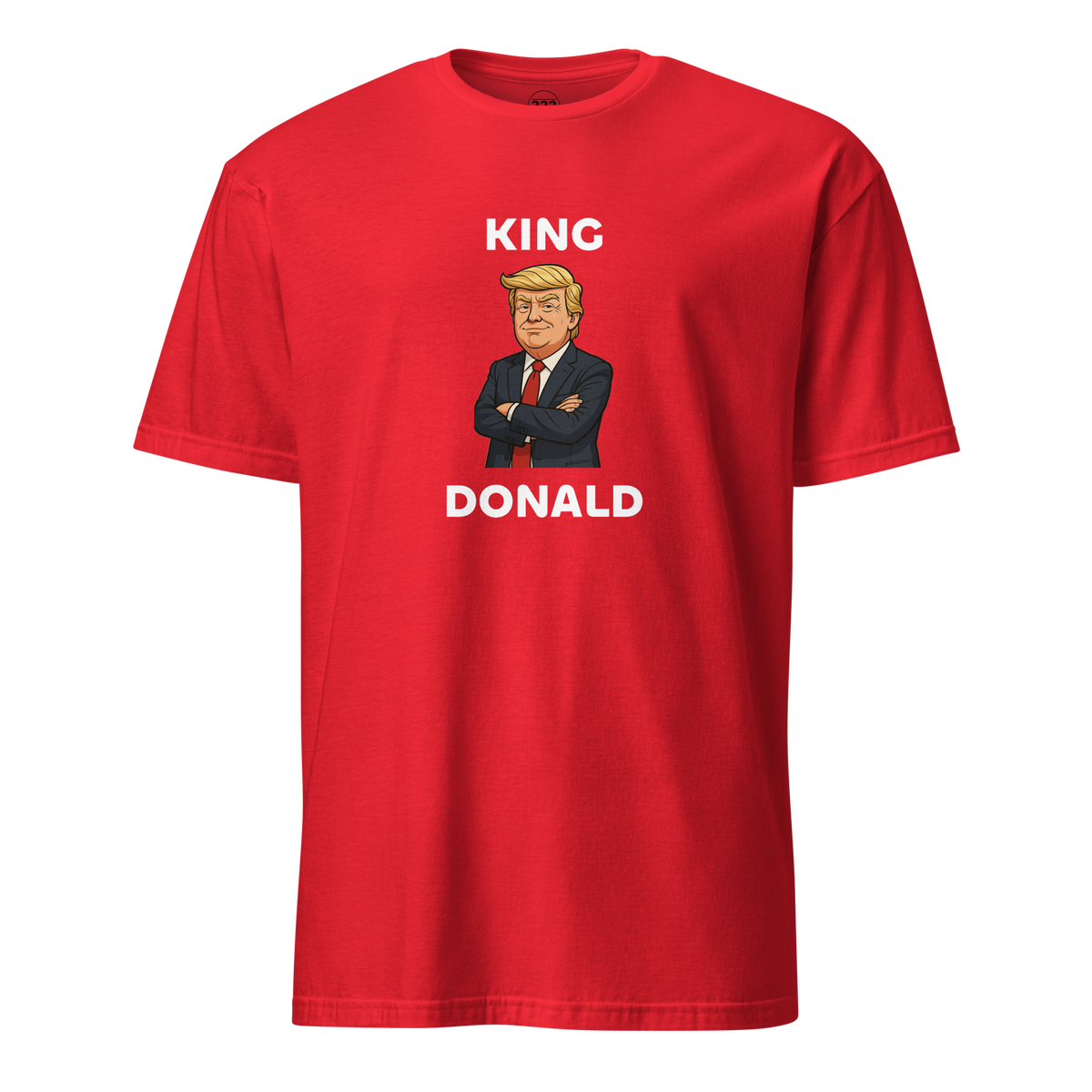 KING DONALD T-Shirt Red | 222 Threads