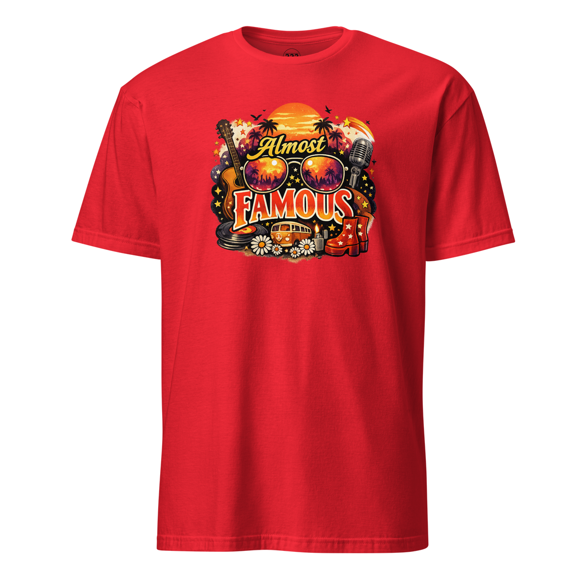 Almost Famous T-Shirt Red | 222 Threads