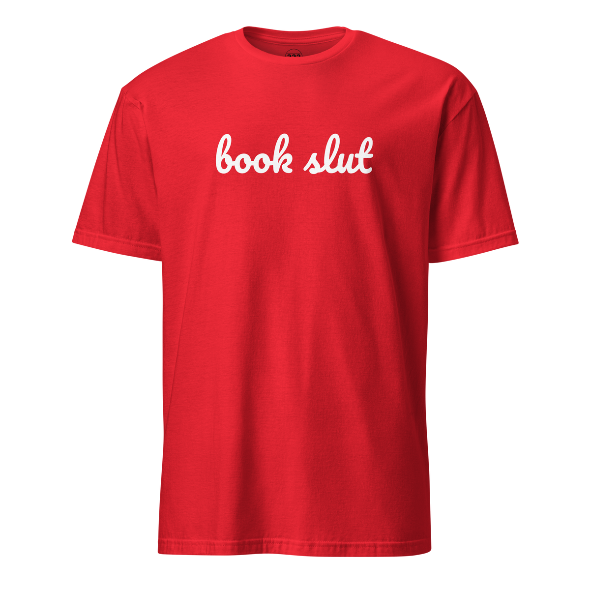 Book Slut T-Shirt Red | 222 Threads