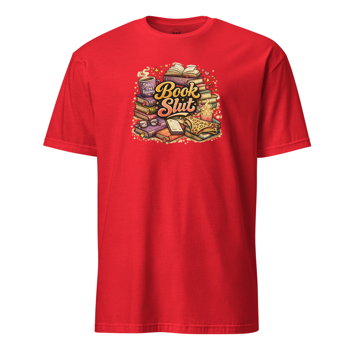 Book Slut T-Shirt Red | 222 Threads