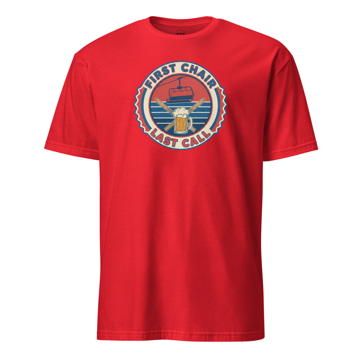 First Chair Last Call T-Shirt Red | 222 Threads