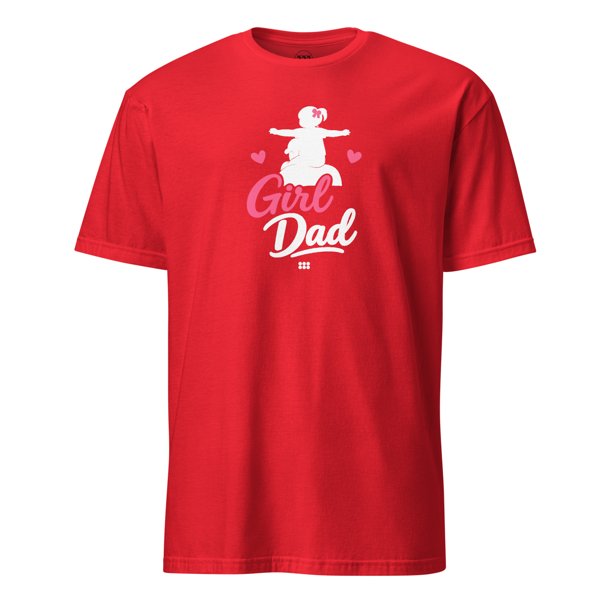Girl Dad T-Shirt Red | 222 Threads
