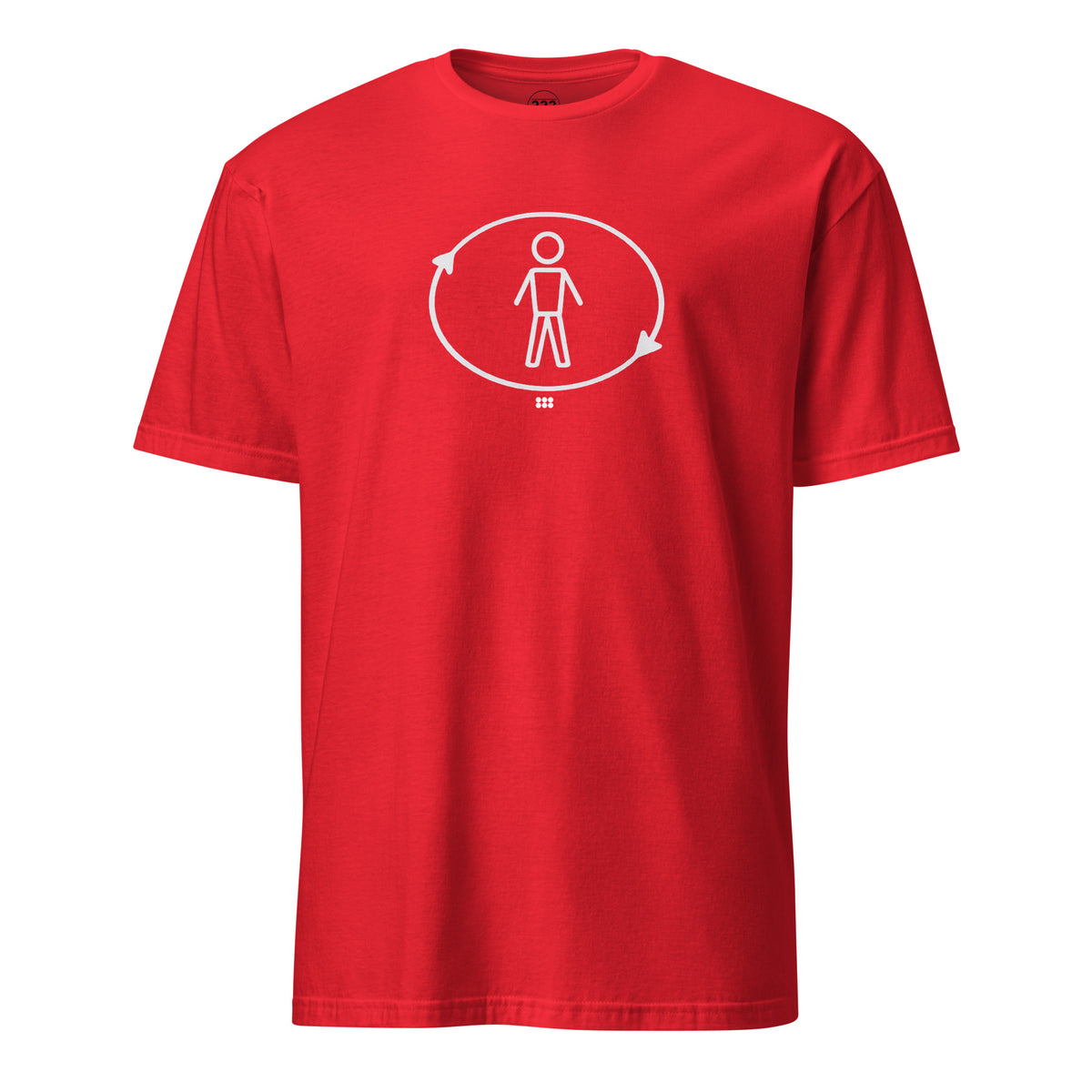 Human In The Loop AI T-Shirt Red | 222 Threads