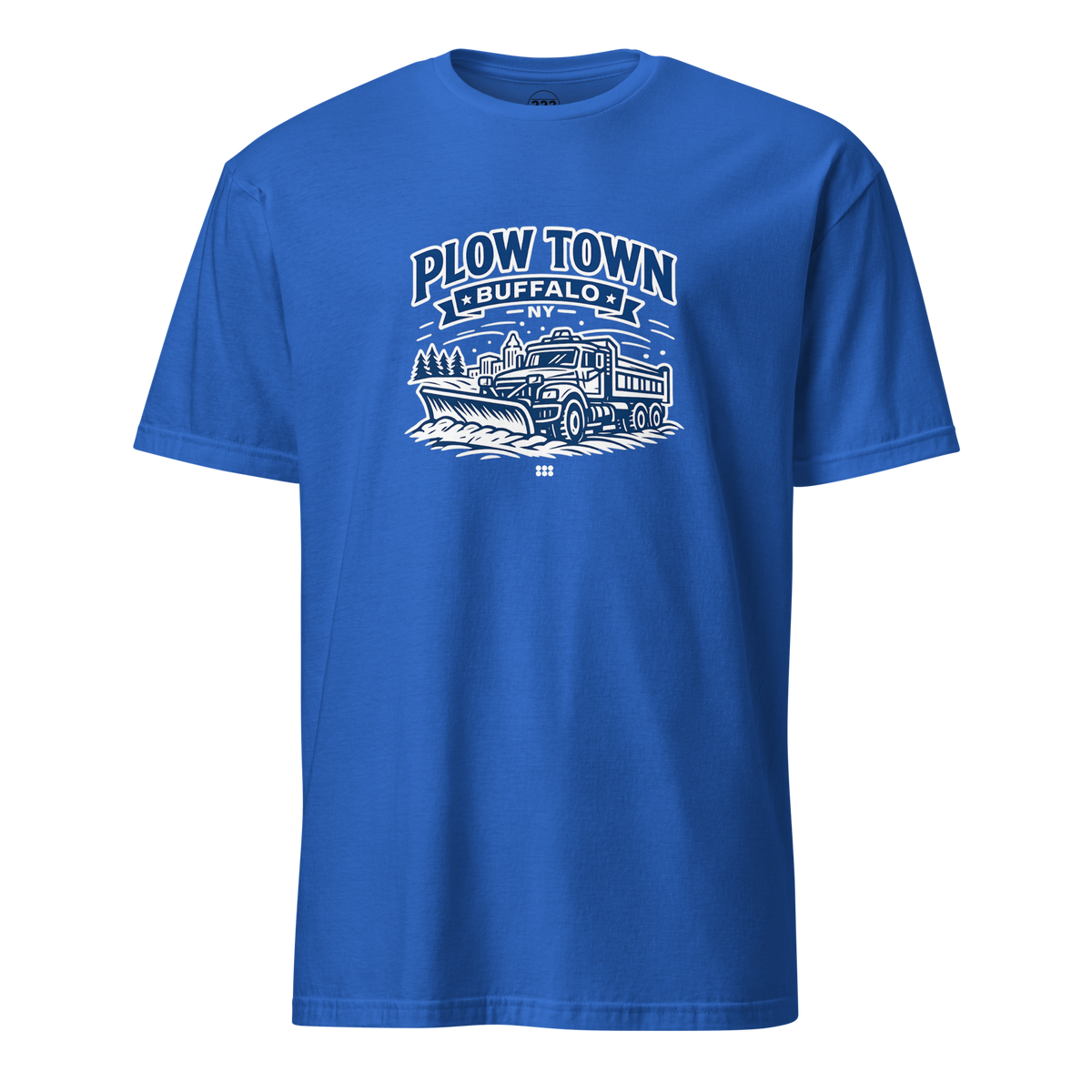 Plow Town Buffalo T-Shirt Royal | 222 Threads