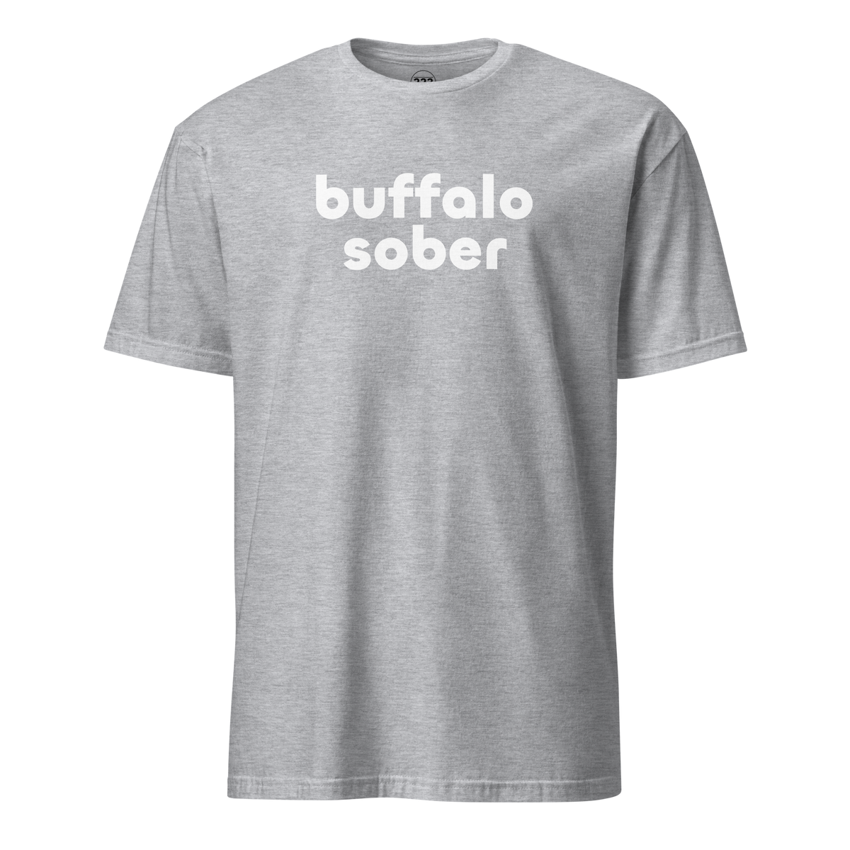 Buffalo Sober T-Shirt Sport Grey | 222 Threads
