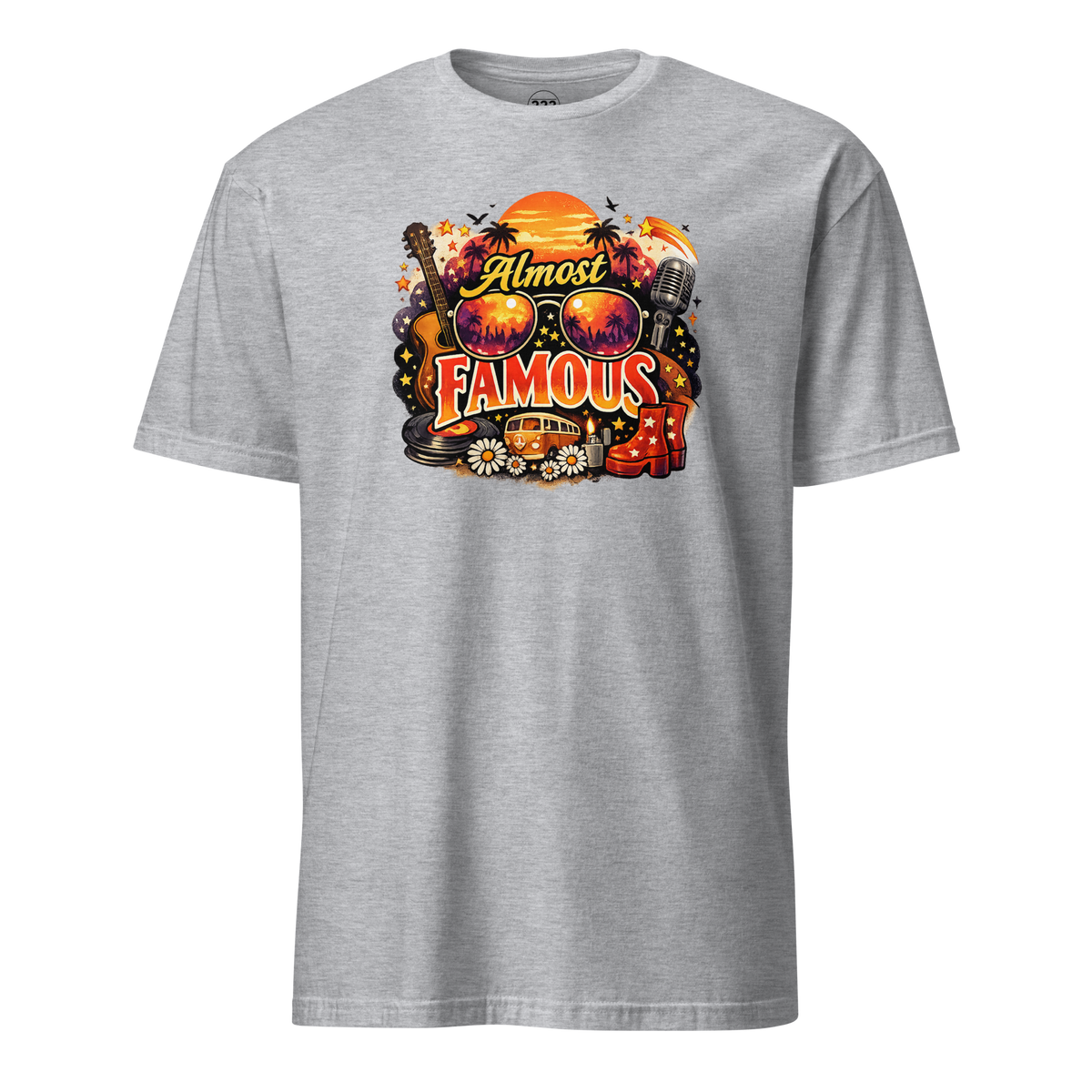 Almost Famous T-Shirt Sport Grey | 222 Threads