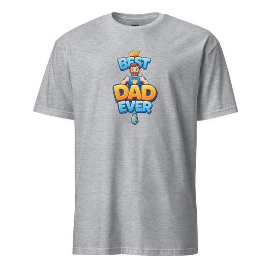 Best Dad Ever T-Shirt Sport Grey | 222 Threads