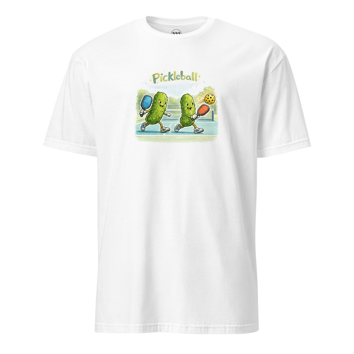 Pickleball T-Shirt White | 222 Threads