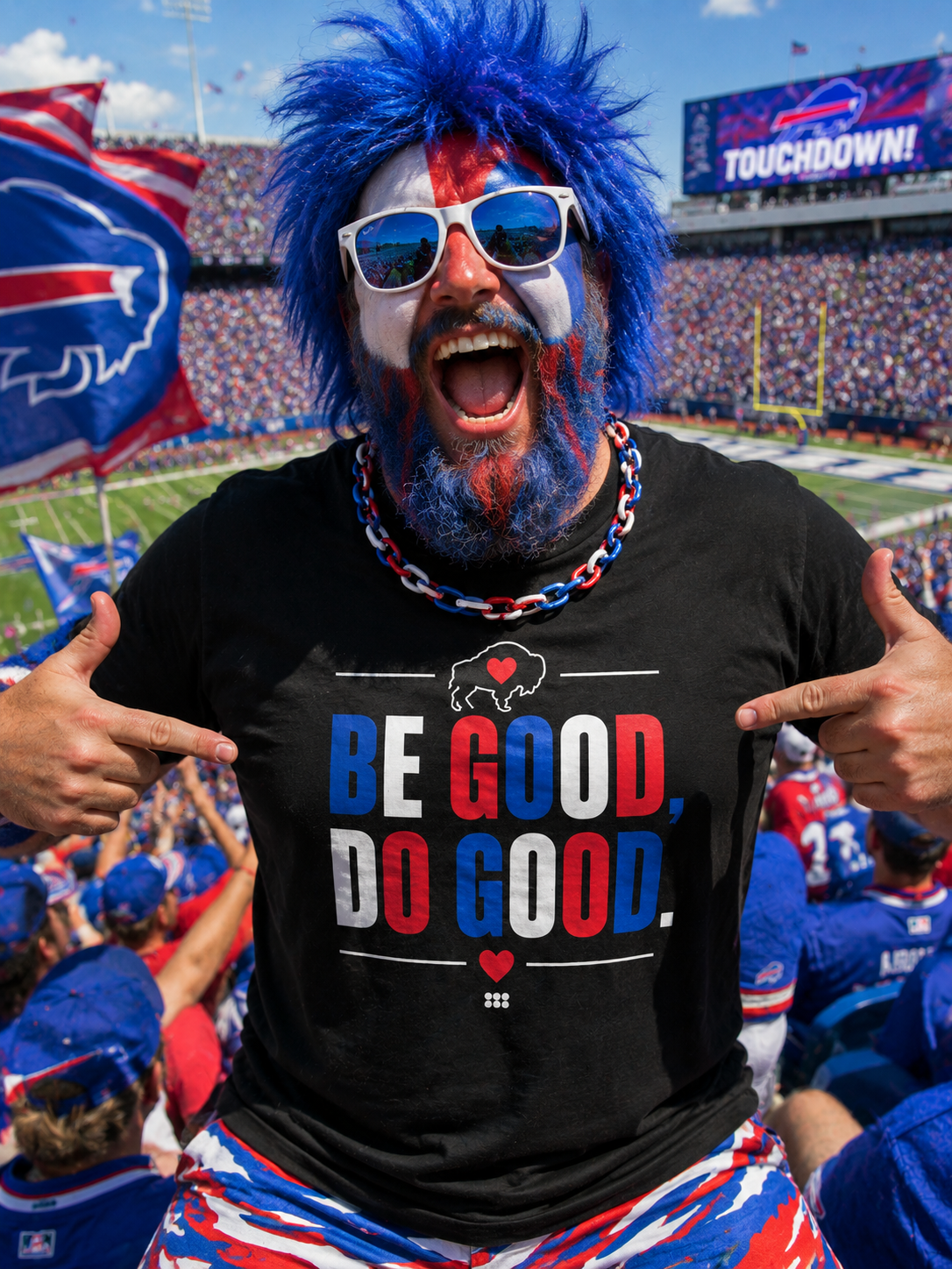 Be Good Do Good Buffalo T-Shirt