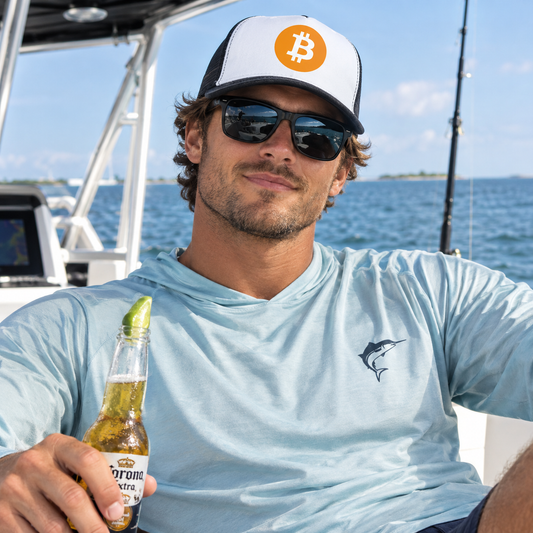 Bitcoin Foam Trucker Hat 222 Threads