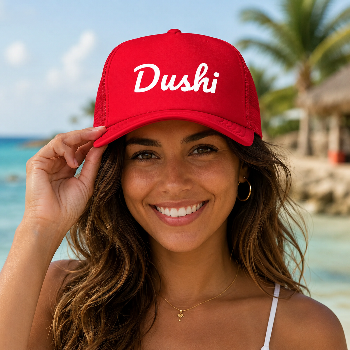 Dushi Aruba Trucker Hat 222 Threads