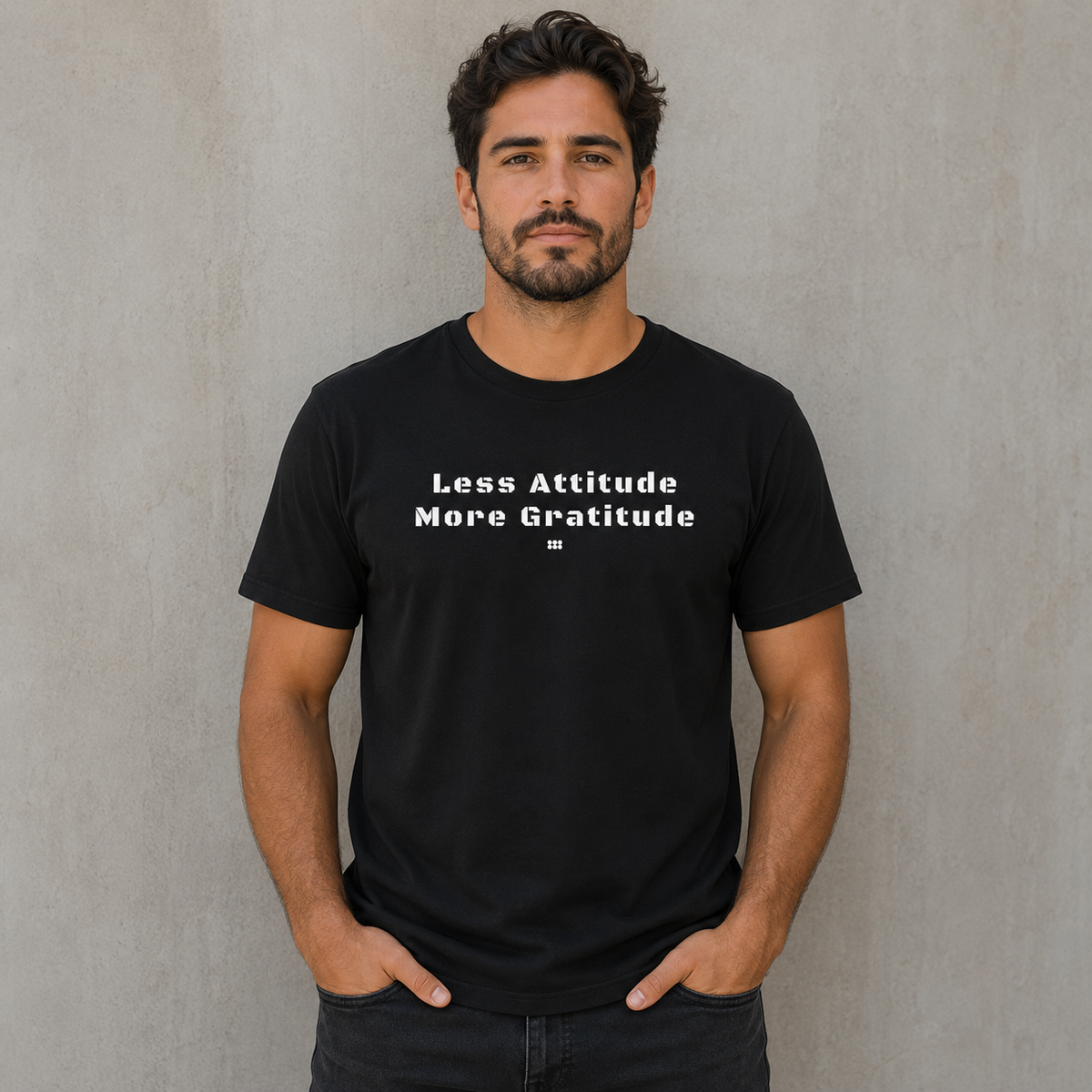 Less Attitude More Gratitude T-Shirt 222 Threads