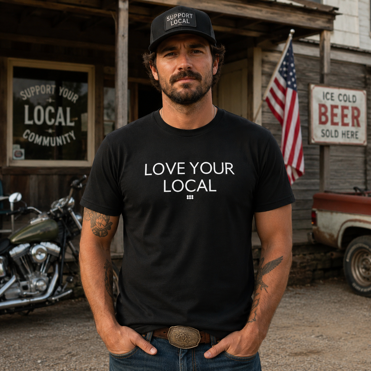 Love Your Local T-Shirt 222 Threads