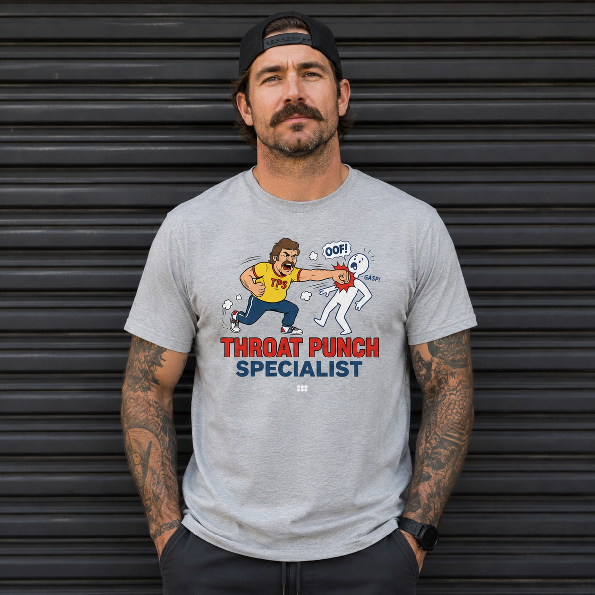 Throat Punch Specialist T-Shirt 222 Threads