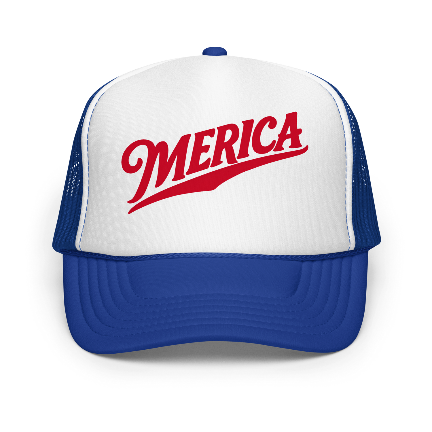 'Merica' Foam Trucker Hat - 222 Threads