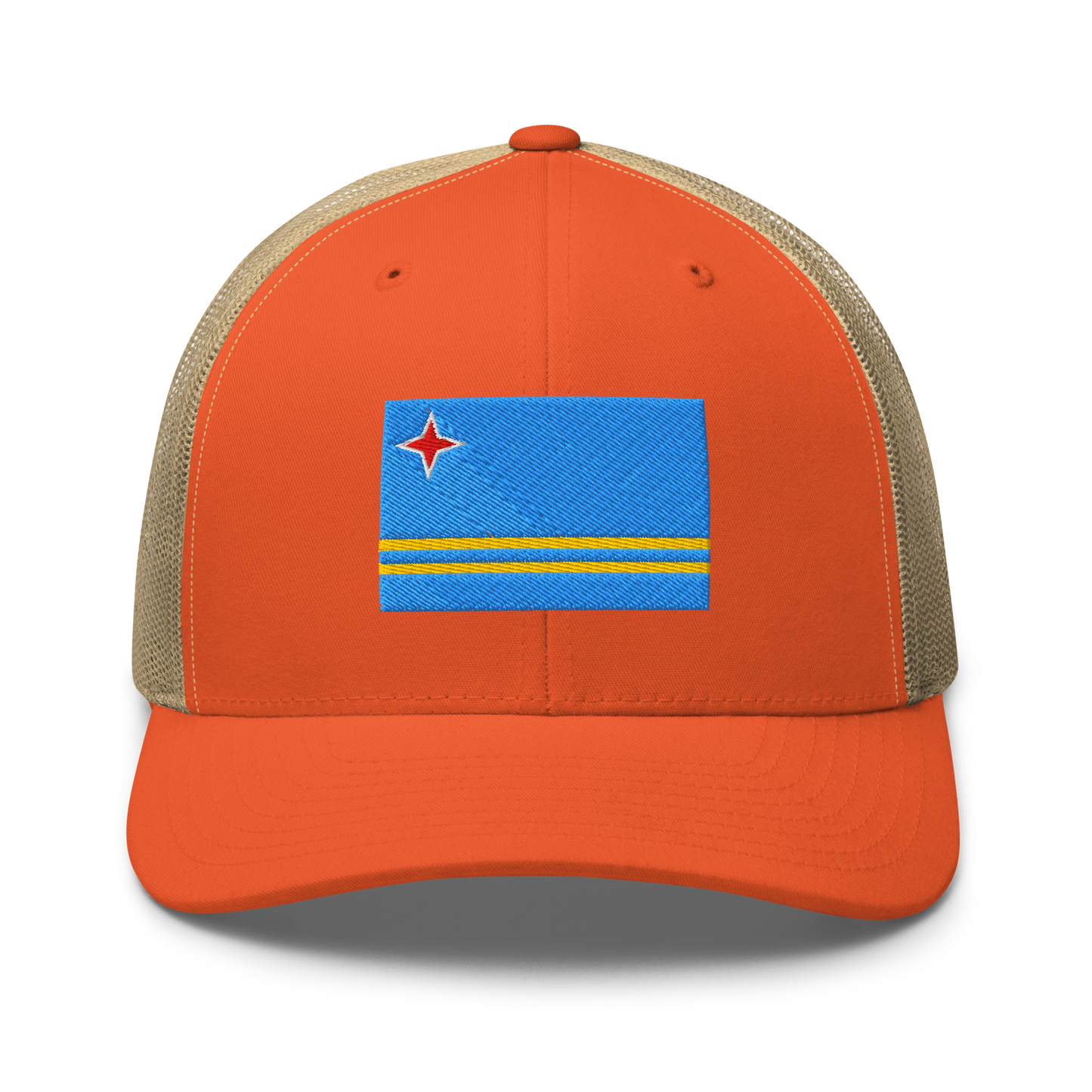 Aruba Flag Trucker Hat