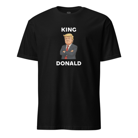 King Donald novelty t-shirt black