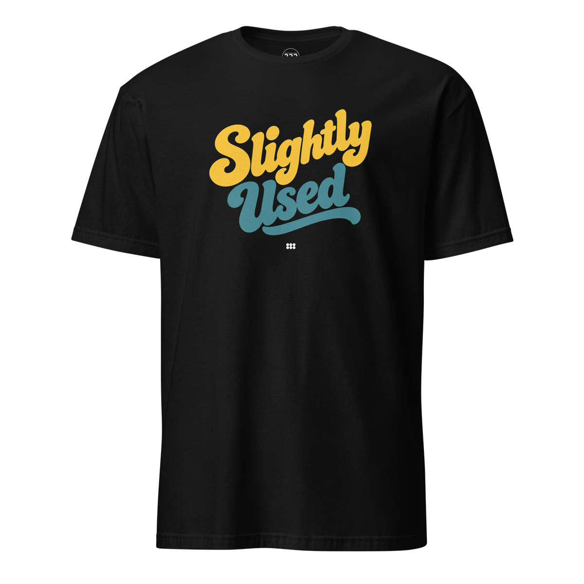 Slightly Used T-Shirt (Green/Yellow) Black | 222 Threads