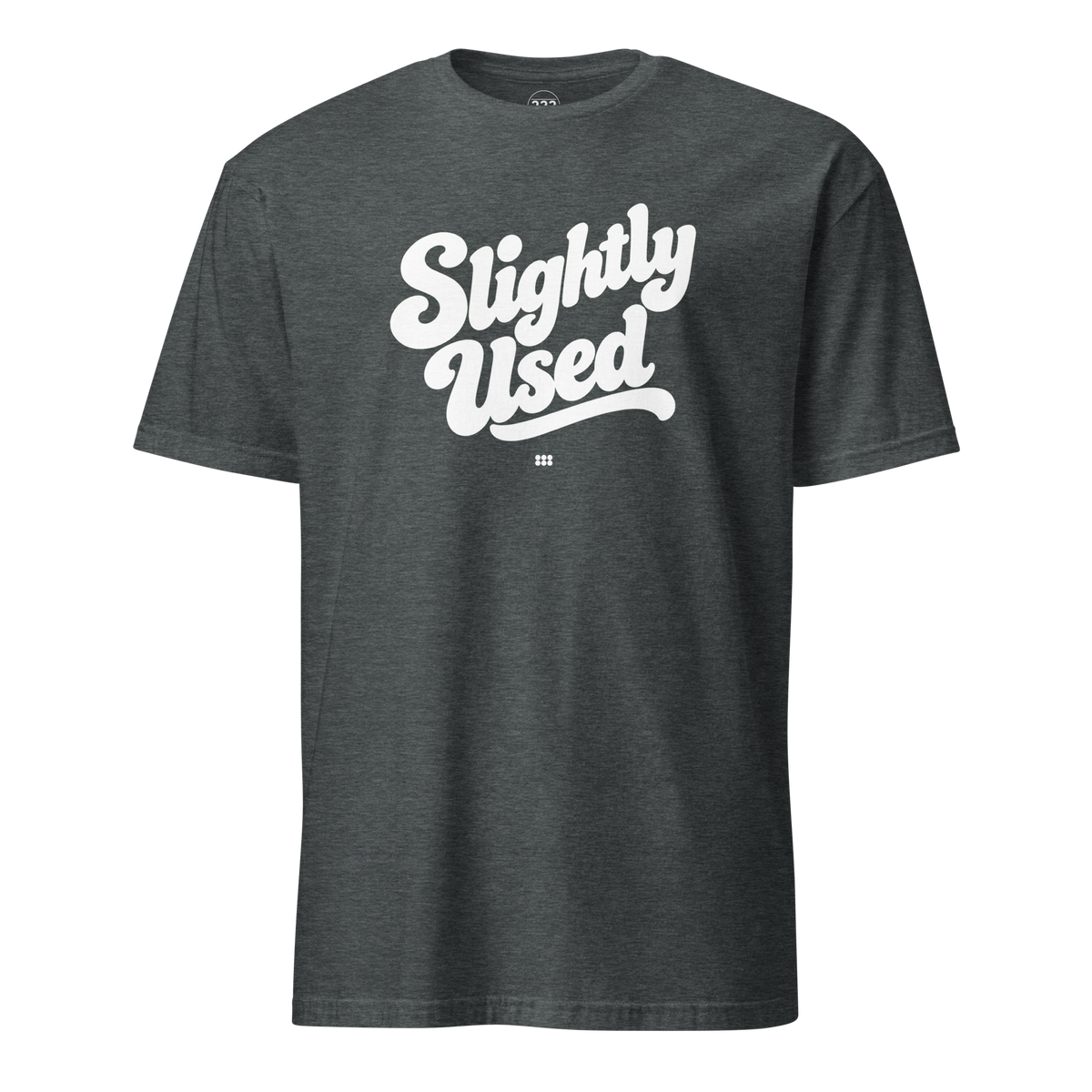 Slightly Used T-Shirt Dark Heather | 222 Threads