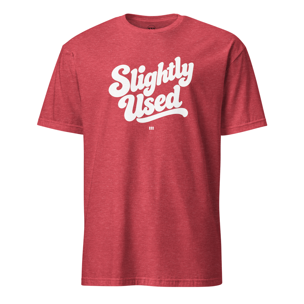 Slightly Used T-Shirt Heather Red | 222 Threads