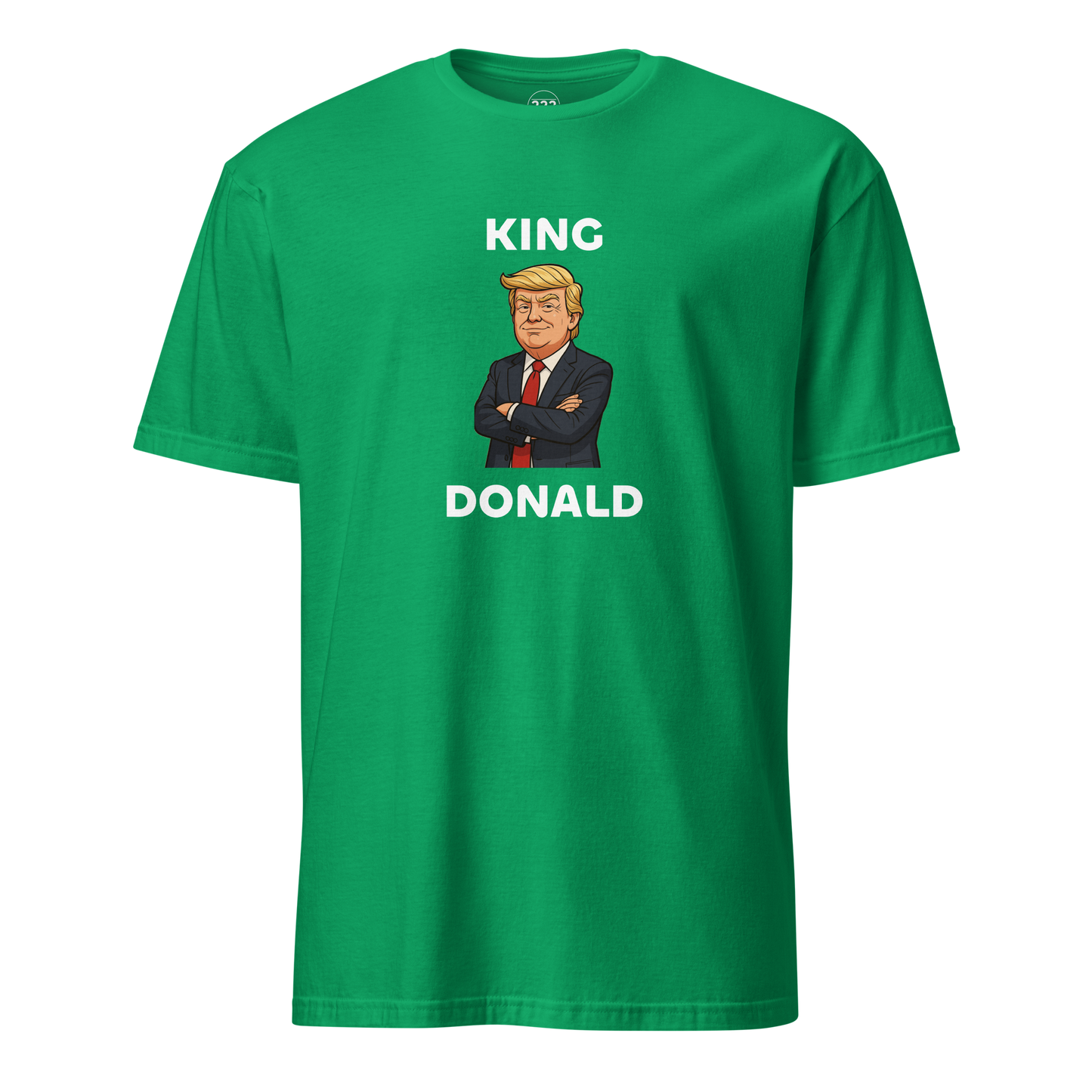 King Donald novelty t-shirt irish green