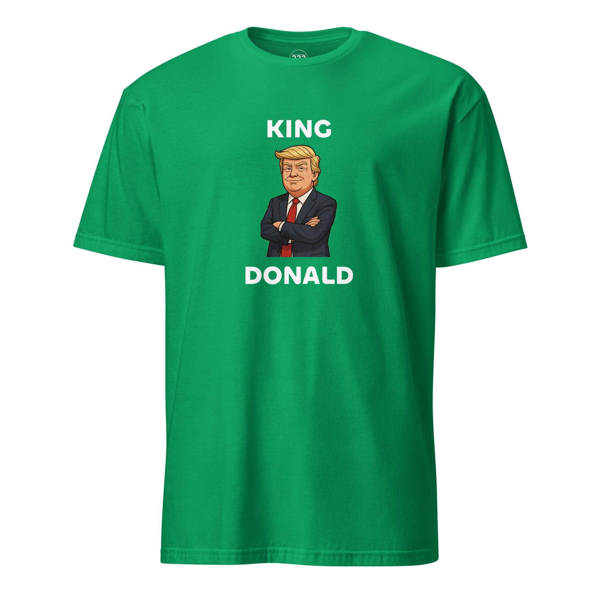 King Donald novelty t-shirt irish green