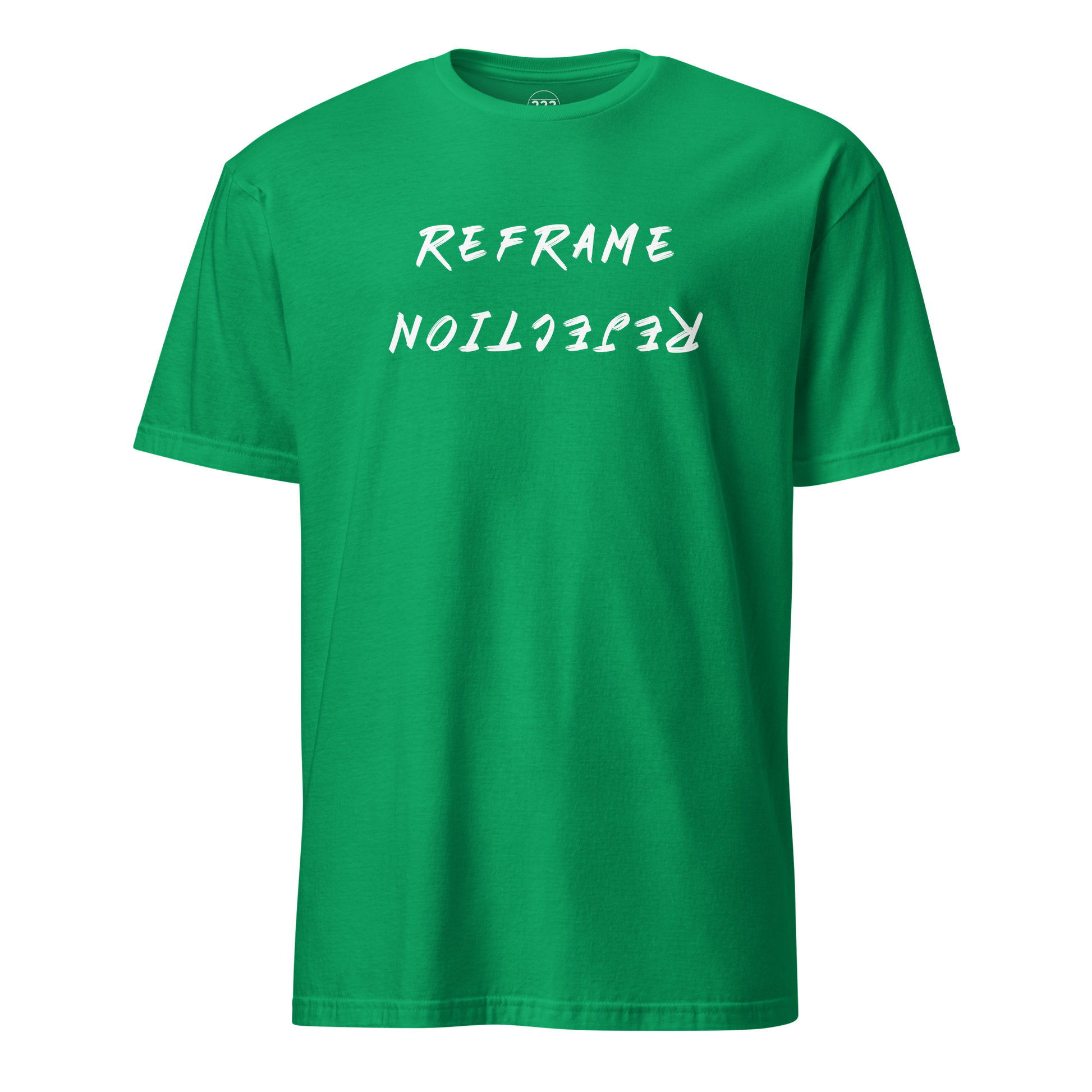 REFRAME REJECTION Super Soft T-Shirt irish green