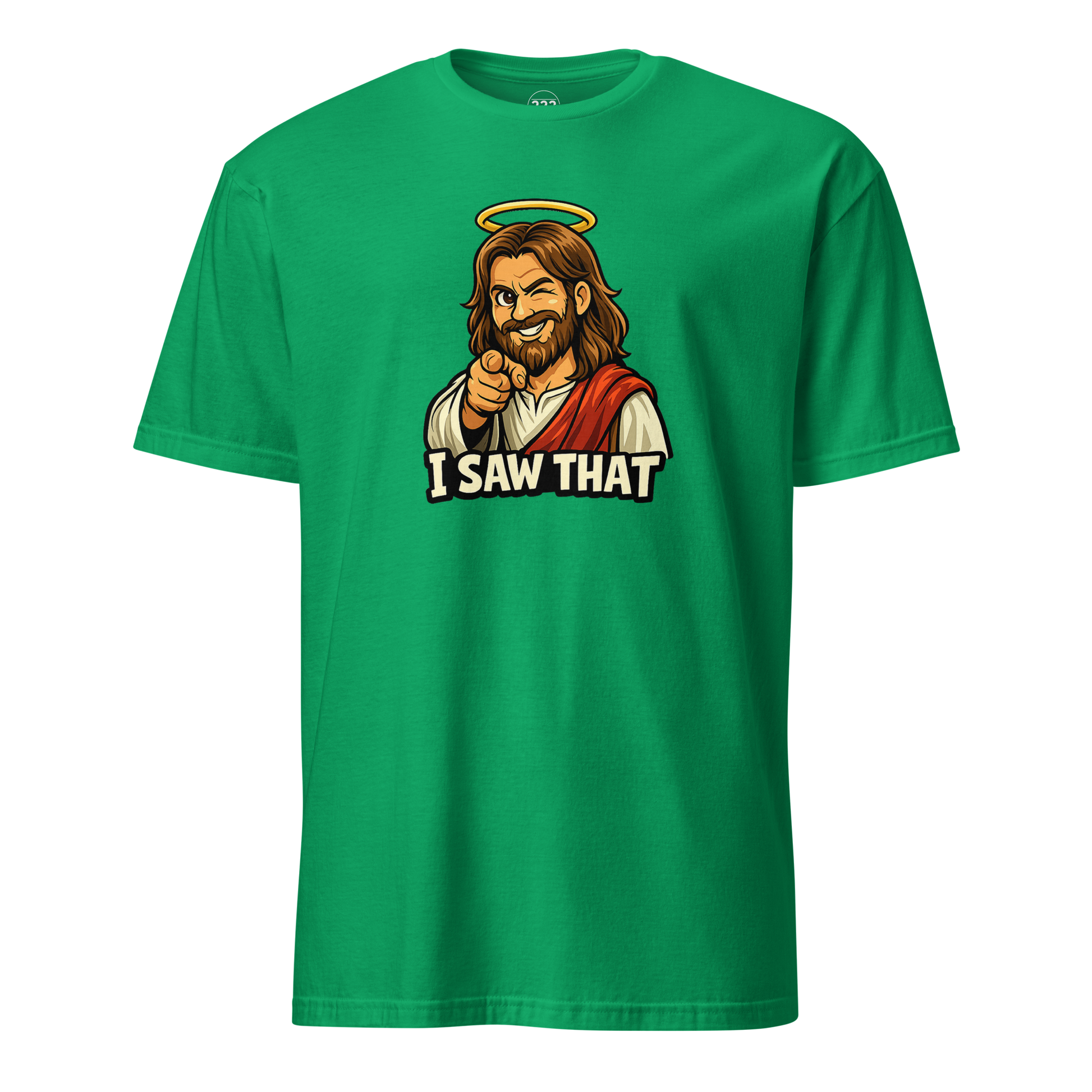 Jesus 'I Saw That' Super Soft T-Shirt - 222 Threads