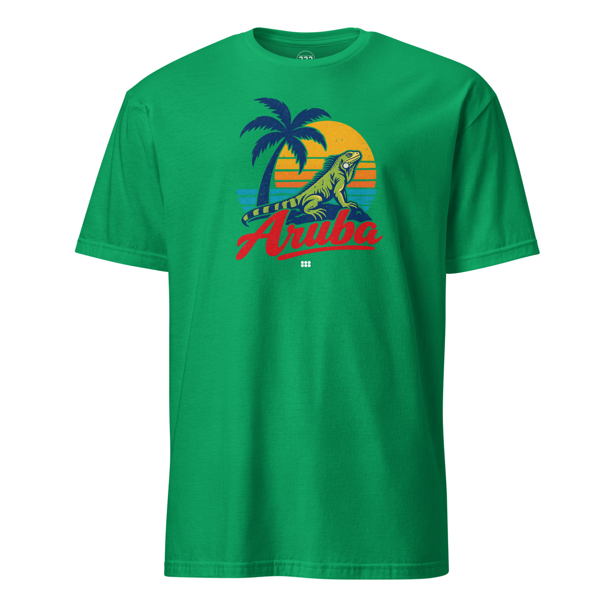 Aruba Iguana T-Shirt Irish Green | 222 Threads