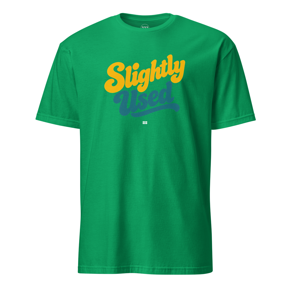 Slightly Used T-Shirt (Green/Yellow) Irish Green | 222 Threads