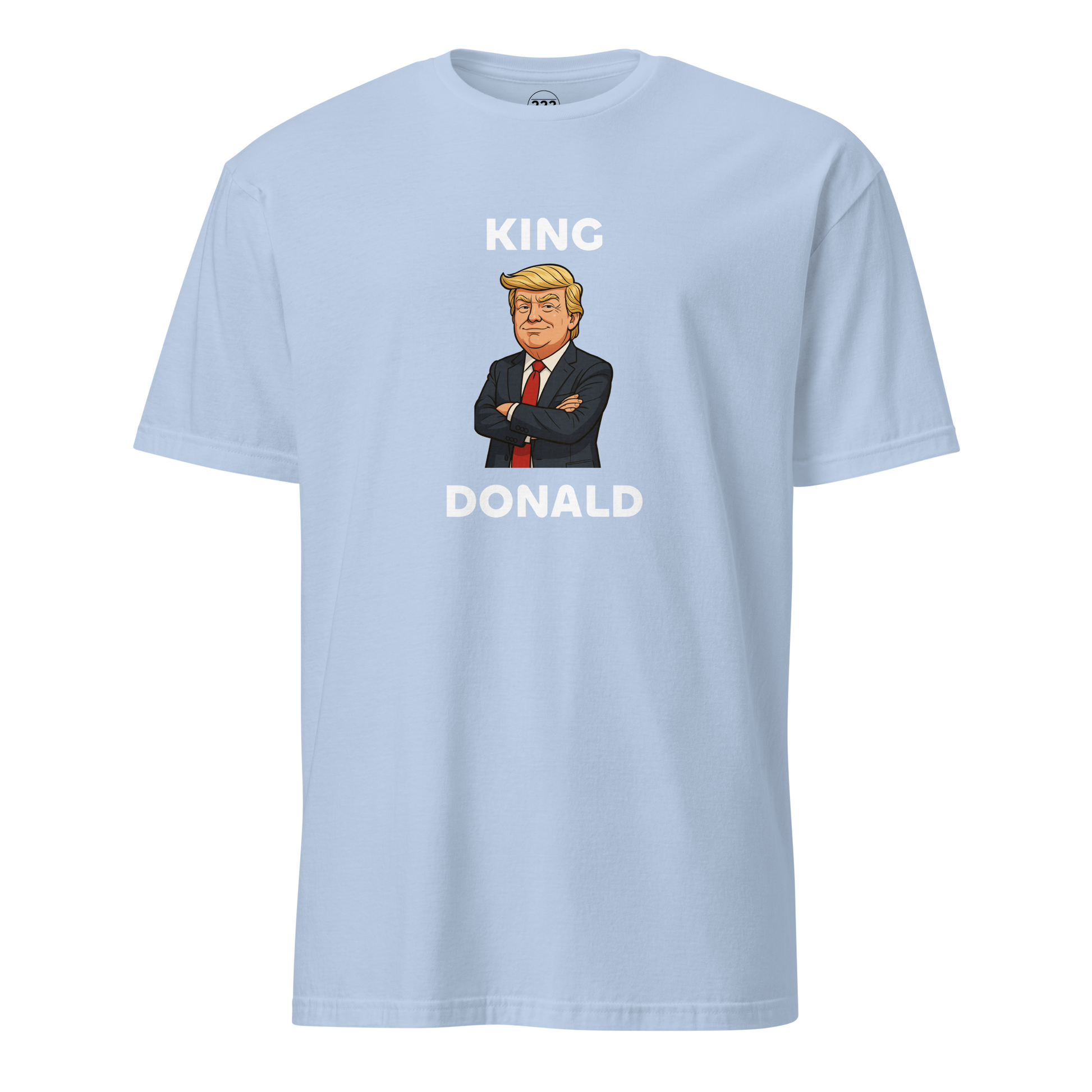 King Donald novelty t-shirt light blue