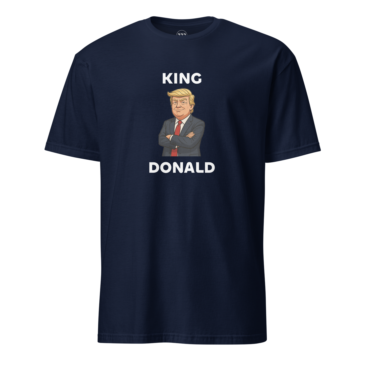 King Donald novelty t-shirt navy