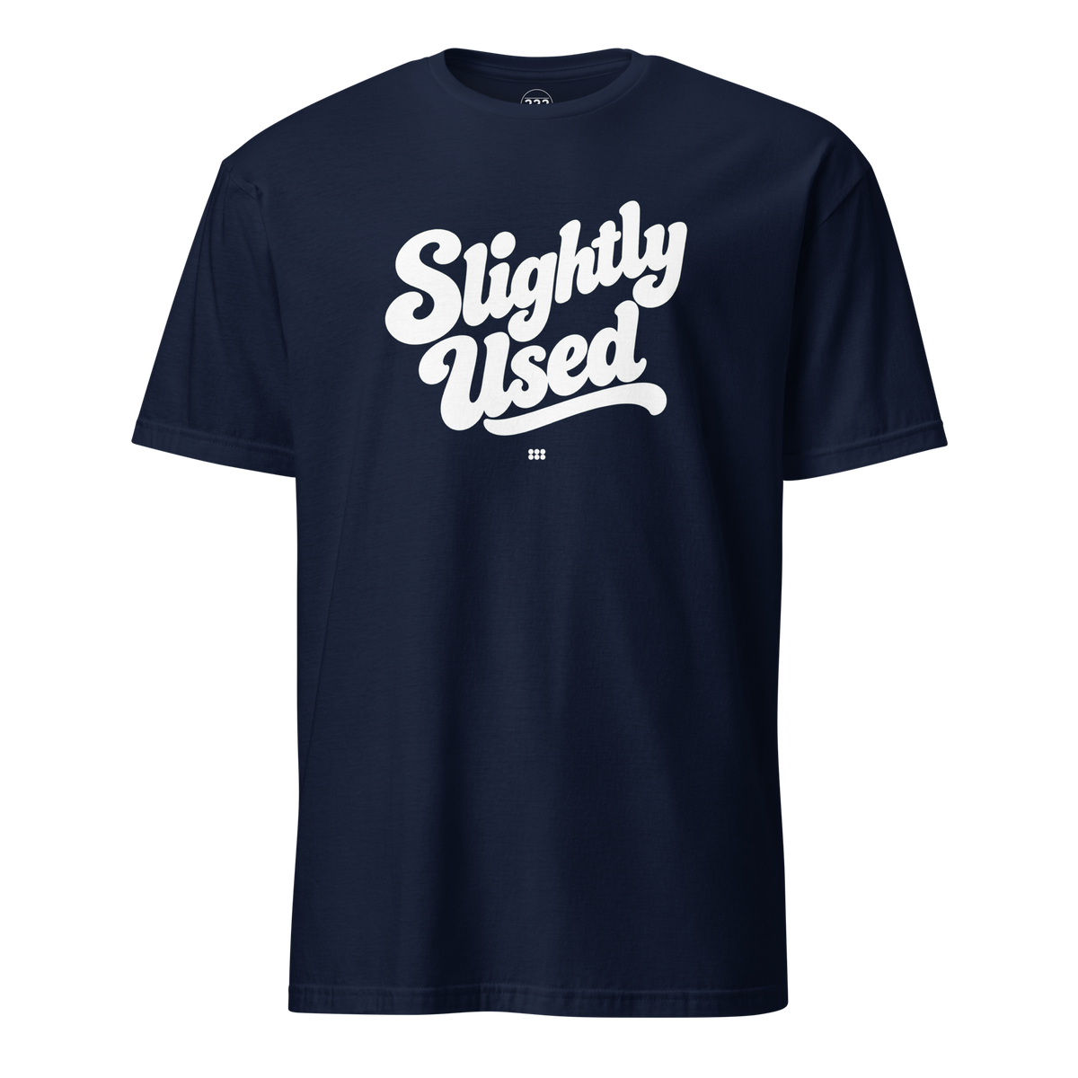 Slightly Used T-Shirt Navy | 222 Threads