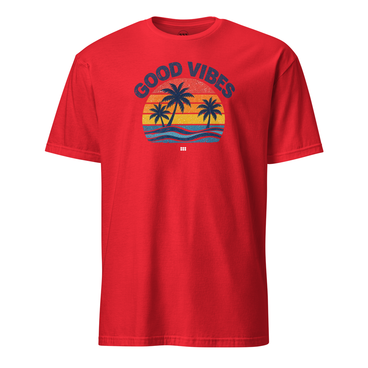 Good Vibes T-Shirt Red | 222 Threads